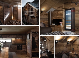 Rekonstrukce horské stodoly ve Švýcarsku ukazuje dřevo ve všech podobách