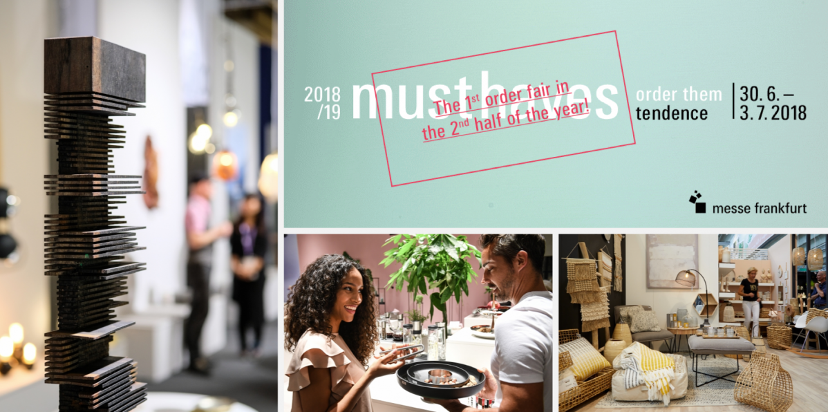 Blíží se Mezinárodní veletrh Tendence 2018 ve Frankfurtu nad Mohanem