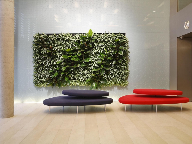 Vertikální zahrady - haly