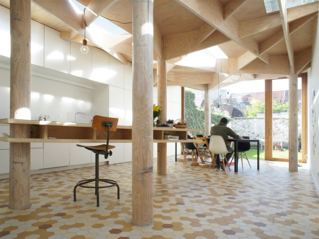 Ghent house extension 