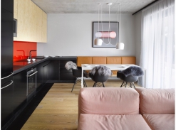 Prázdninový byt - obývací pokoj