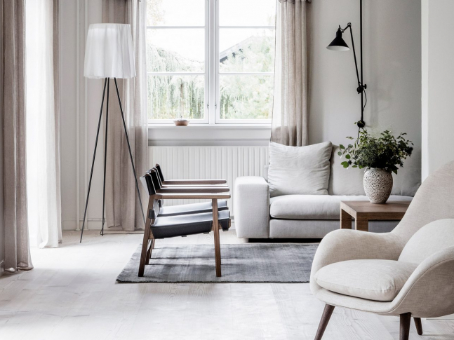 Fredericia House - obývací část 