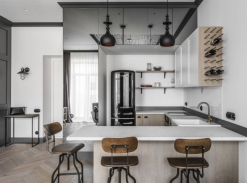 Byt ve Vilniusu - kuchyň