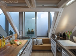 Byt v Českém Krumlově/ kuchyně