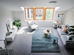 Starburst House - obývací pokoj