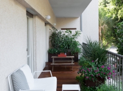 Bauhaus v Tel Avivu - terasa