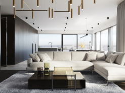 Městský byt na břehu Vltavy