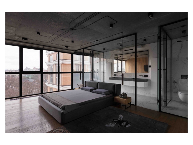 Ráj pro milovníky umění - ložnice 