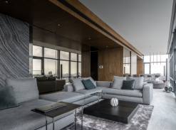 FHM Bachelor Apartment - obývací pokoj