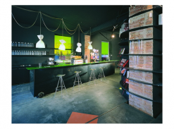 Café Holport v Praze-Holešovicích