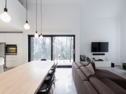 Villa Boreale - obývací pokoj, kuchyň