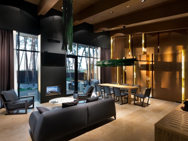 Chalet 4.0 - obývací pokoj 