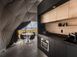 Dômes Charlevoix - kuchyň