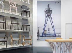 Kaučuková podlaha Artigo v showroomu TON