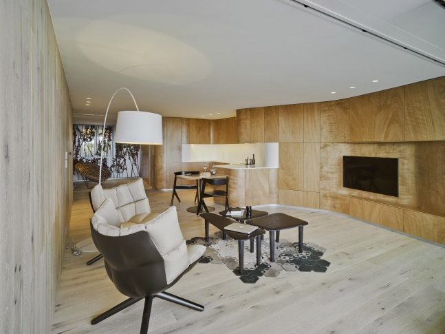 Weston House  / obývací část Weston House  / obývací část