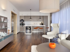 Interiér bytu, Praha Strašnice