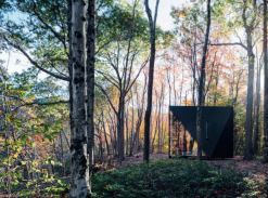 Černá chatka v Hudson Valley