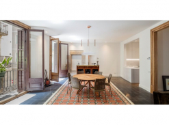 Obývací část bytu Carme