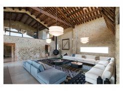 Obývací pokoj domu v Gironě