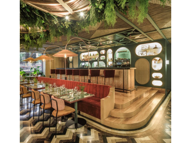 Bar v restauraci Botania 