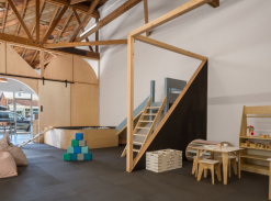 Dětský koutek v coworku Big and Tiny