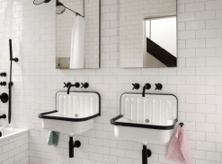 Brooklynský řadový domek - koupelny