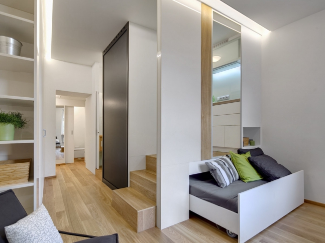 Minibyt v Holešovicích 