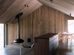 Norská lyžařská chata - interiér