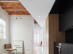 Rekonstrukce bytu v Barceloně - kuchyň