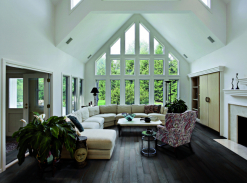 Obývací pokoj s dechberoucím výhledem