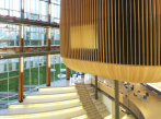 Interiér Univerzity Britské Kolumbie 