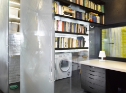 Byt v Tovární - pracovna a prádelna