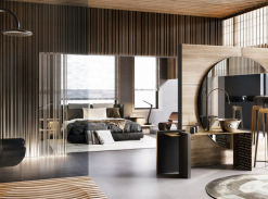 Goccia black metal - koupelna