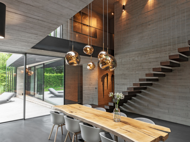 Jídelna ve Villa NEO House 