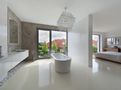 Imitace betonu - koupelna