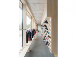 Šatna mateřské školy Riedlepark