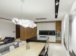 STŘEŠNÍ BYT S TŘEMI TERASAMI - KUCHYŇ