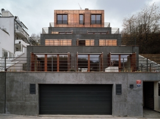 Terasový dům v Praze - Košířích