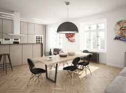 Duplex Bubeneč - kuchyň