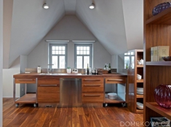 Půdní byt ve vile - kuchyně