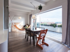 Malý penthouse - Obývací pokoj