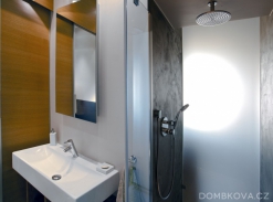 Malý byt v Břevnově / koupelna
