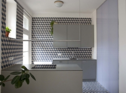 Byt Holešovice II / kuchyně