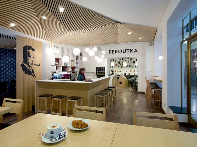 Café Peroutka Prostory kavárny