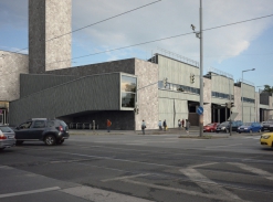 Návrh centrální hasičské stanice