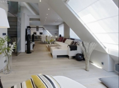 Byt v Kubelíkově ulici - obývací pokoj