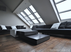 Byt U Rajské zahrady - obývací pokoj