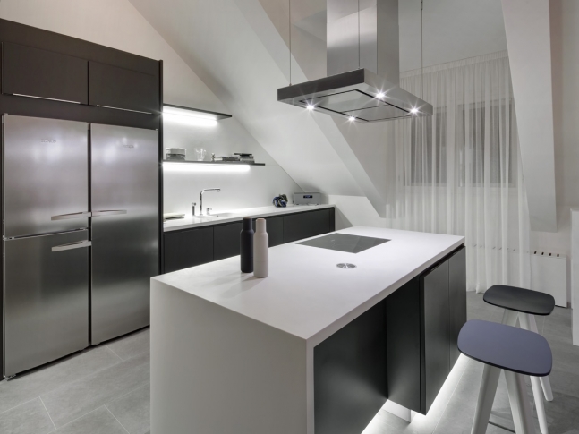 Penthouse Praha 1 - Kuchyň