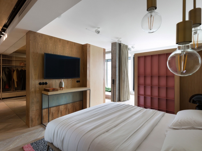 Poetický modernismus v Kyjevě - ložnice 