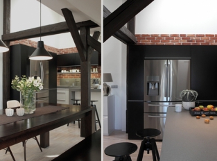 Slezská - kuchyň s jídelnou